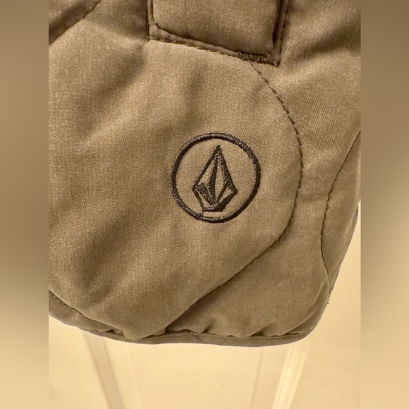 Volcom Reversible Green Quilted Utility Jacket, sz XS - Picture 6 of 16